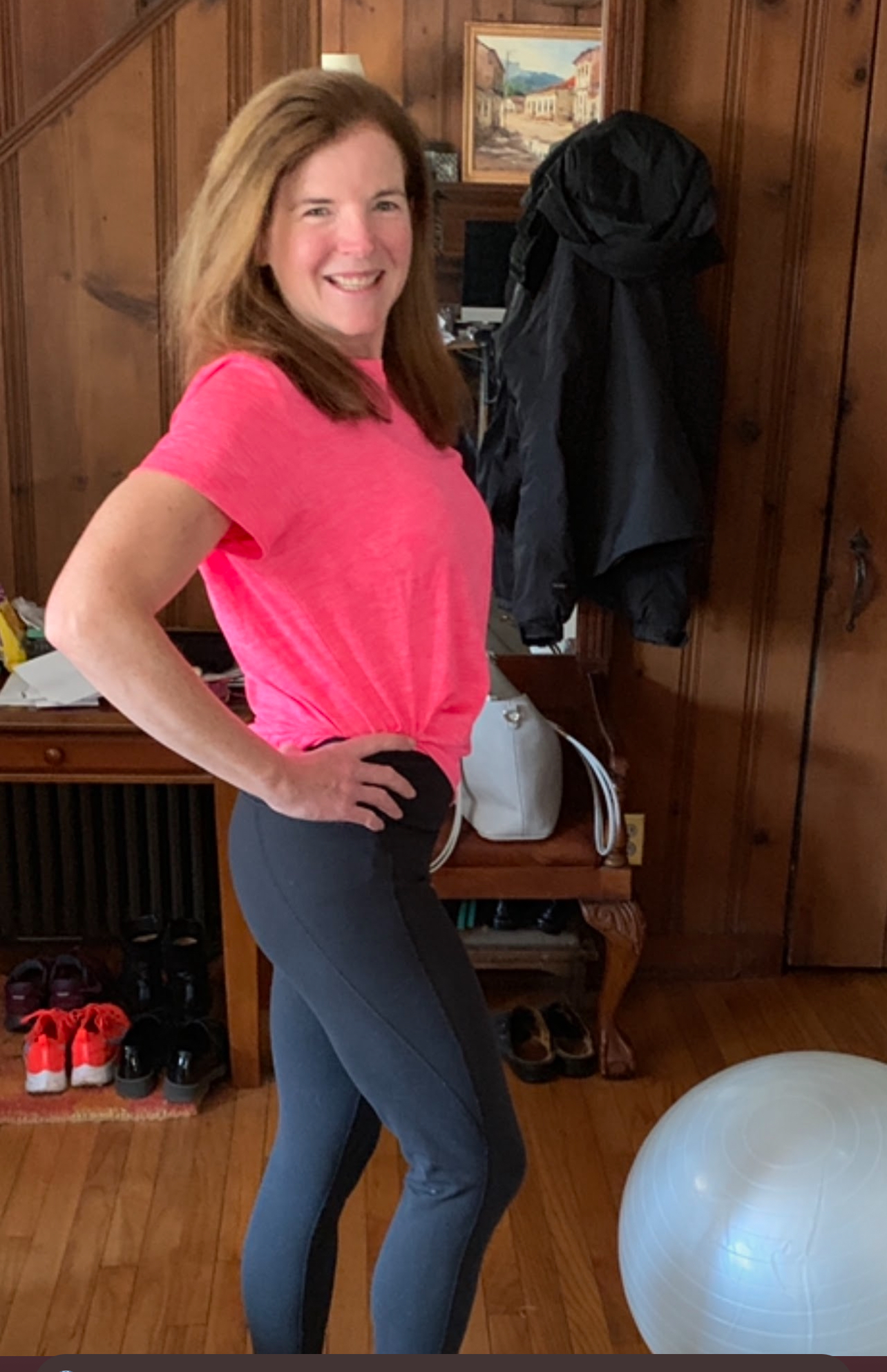 Client after personal training